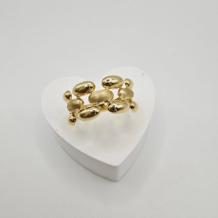 14K GOLD RING/ INEL AUR 14K R0304