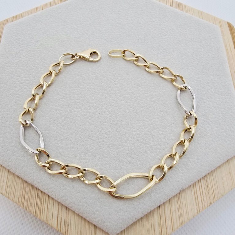 14k Gold Bracelet/ Bratara Aur 14k D0226