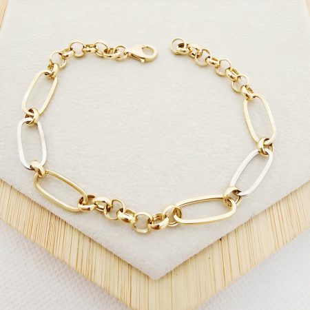 14k Gold Bracelet/ Bratara Aur 14k D0232