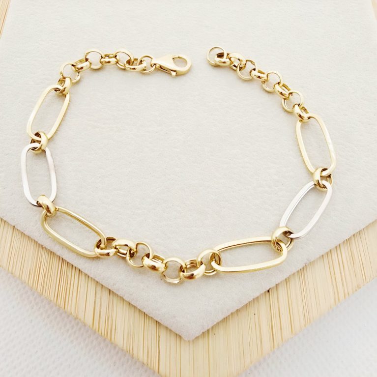 14k Gold Bracelet/ Bratara Aur 14k D0232