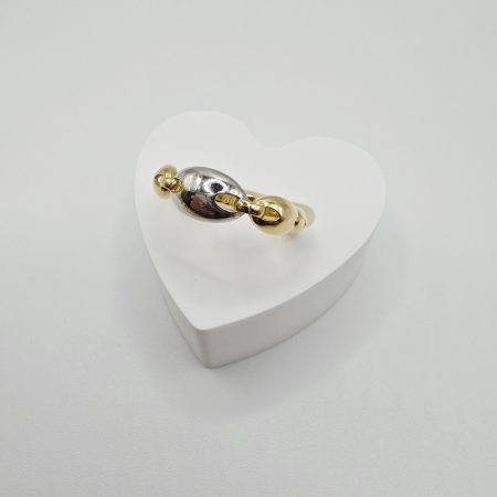 14K GOLD RING/ INEL AUR 14K R0349