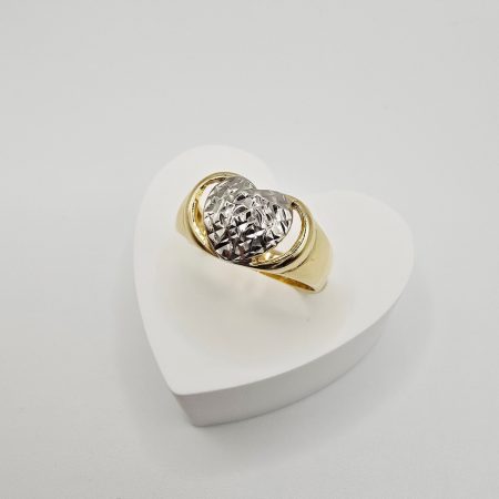 14K GOLD RING/ INEL AUR 14K R0375