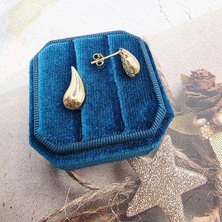 14k Gold Earrings/ Cercei Aur 14k CS216