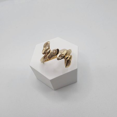 14K GOLD RING/ INEL AUR 14K R0429