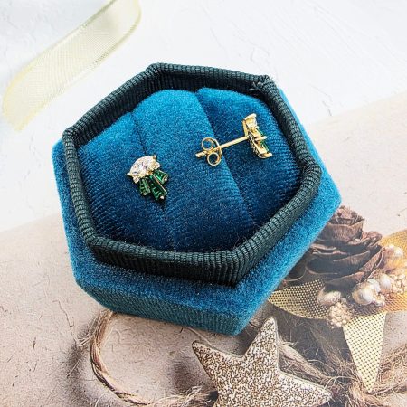 14k Gold Earrings/ Cercei Aur 14k CS253