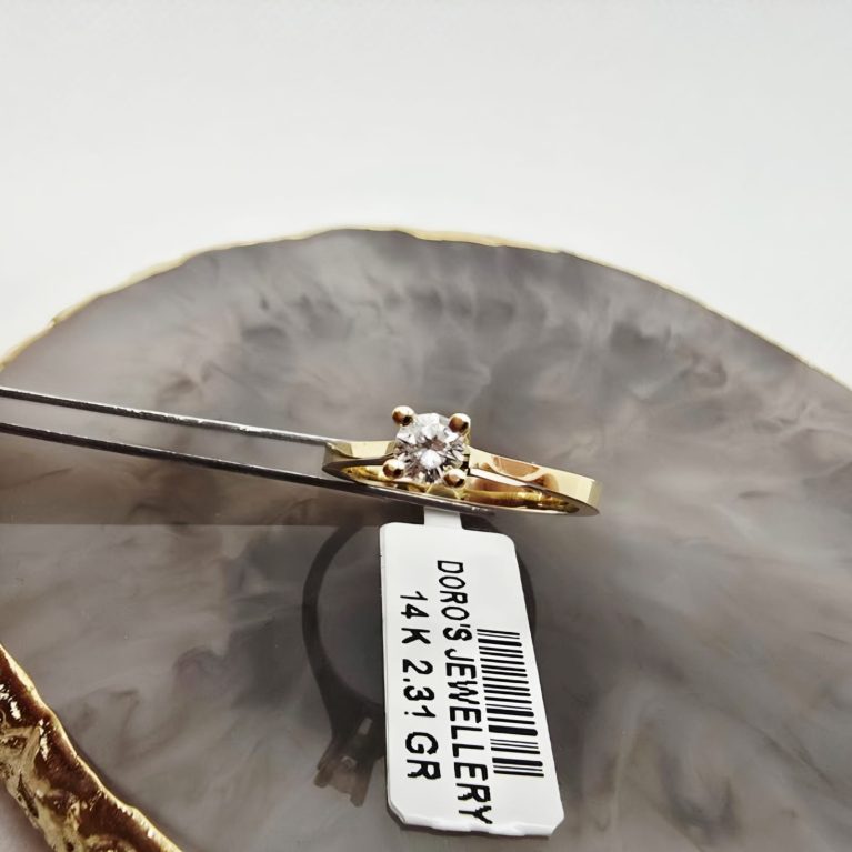 14K Gold &Diamond Ring DJ03