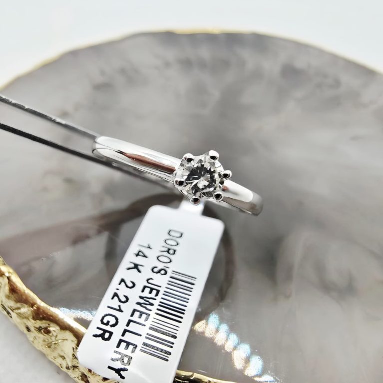 14K Gold &Diamond Ring DJ06