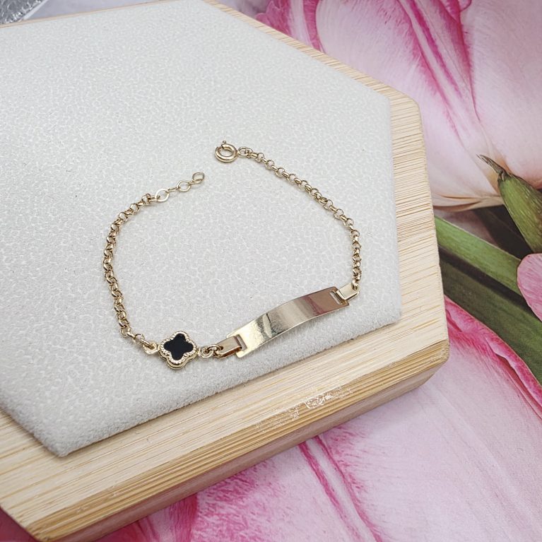 14k Gold Kid's Bracelet/ Bratara Aur 14k Pentru Copii K011