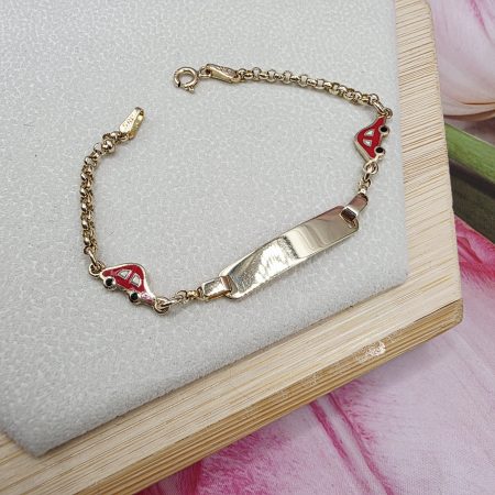 14k Gold Kid's Bracelet/ Bratara Aur 14k Pentru Copii K05