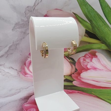 14k Gold Earrings/ Cercei Aur 14k HE377