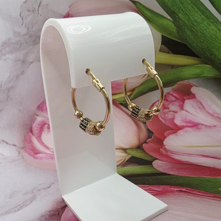14k Gold Earrings/ Cercei Aur 14k HE379