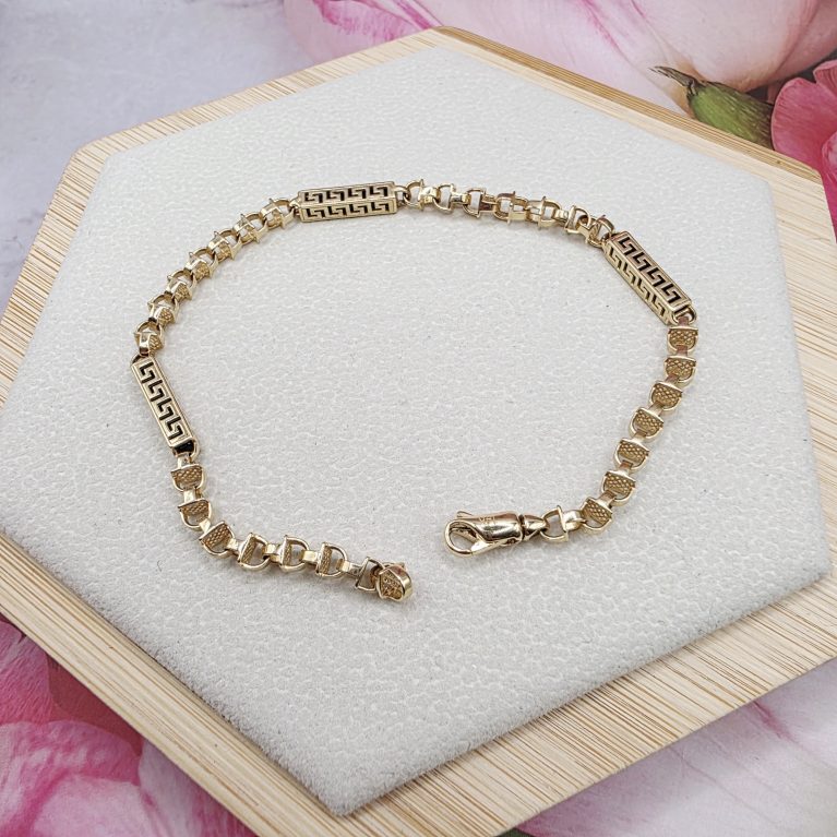 14k Gold Bracelet/ Bratara Aur 14k M0100