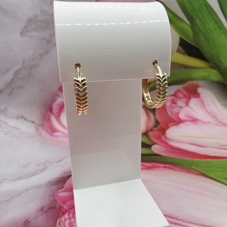 14k Gold Earrings/ Cercei Aur 14k HE384