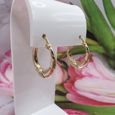 14k Gold Earrings/ Cercei Aur 14k HE385