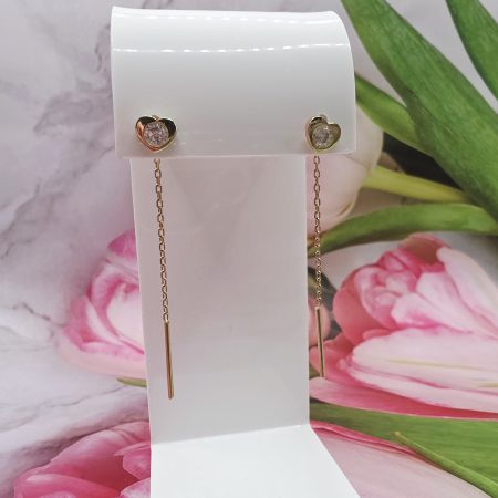 14k Gold Earrings/ Cercei Aur 14k CL243