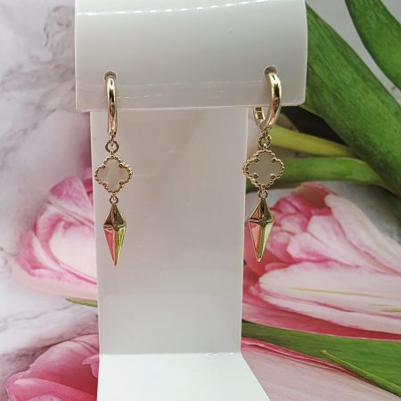 14k Gold Earrings/ Cercei Aur 14k CL250