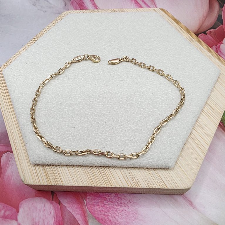 14k Gold Bracelet/ Bratara Aur 14k M0102