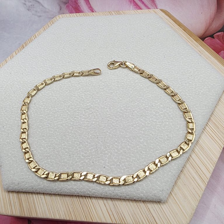 14k Gold Bracelet/ Bratara Aur 14k M0103