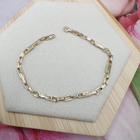 14k Gold Bracelet/ Bratara Aur 14k M0104
