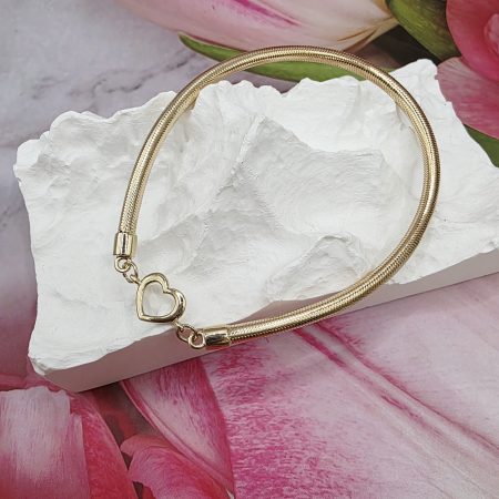14K Gold Bangle/ Bratara Fixa Aur 14K BF514