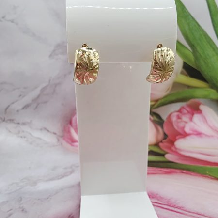 14k Gold Earrings/ Cercei Aur 14k C441