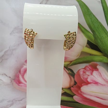 14k Gold Earrings/ Cercei Aur 14k C443