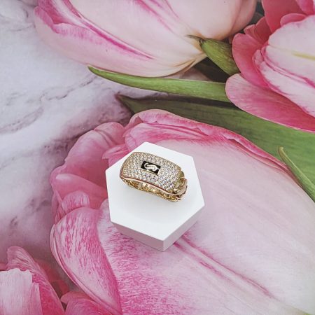 14K GOLD RING/ INEL AUR 14K R0668