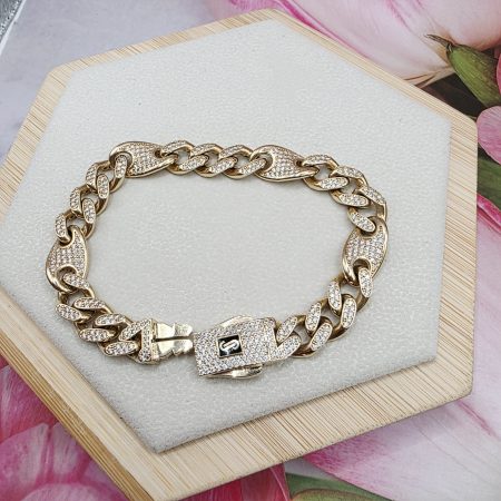 14k Gold Bracelet/ Bratara Aur 14k M0111