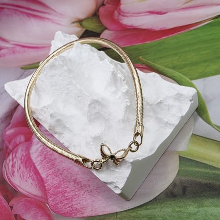 14K Gold Bangle/ Bratara Fixa Aur 14K BF518