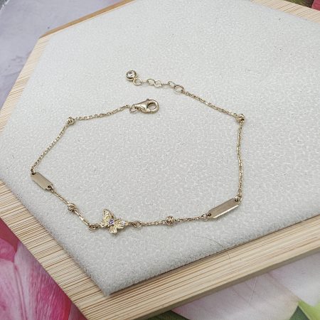 14k Gold Bracelet/ Bratara Aur 14k D0592