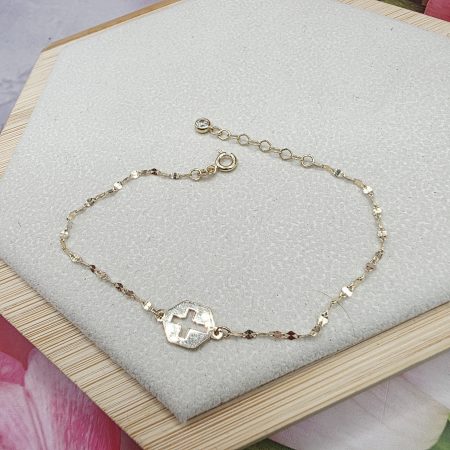 14k Gold Bracelet/ Bratara Aur 14k D0594