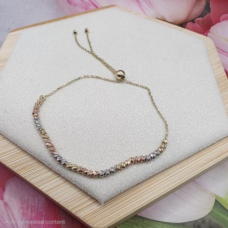 14k Gold Bracelet/ Bratara Aur 14k D0595
