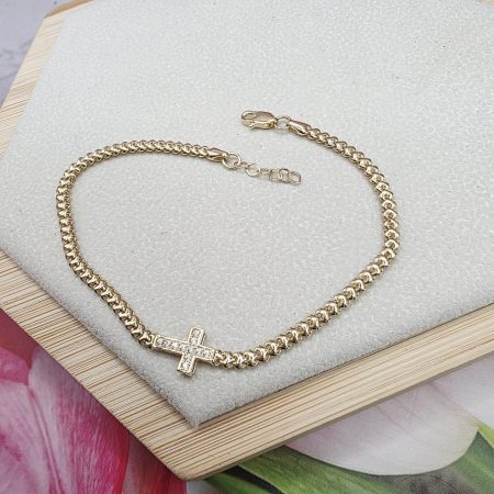 14k Gold Bracelet/ Bratara Aur 14k D0596