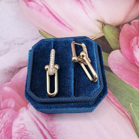 14k Gold Earrings/ Cercei Aur 14k C444