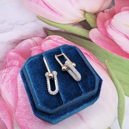 14k Gold Earrings/ Cercei Aur 14k C446