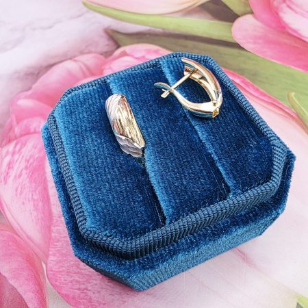 14k Gold Earrings/ Cercei Aur 14k C447