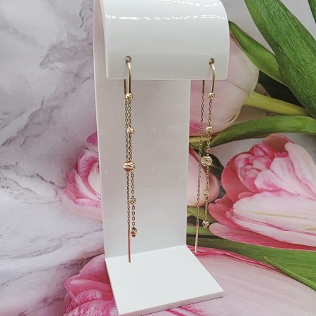 14k Gold Earrings/ Cercei Aur 14k CL270