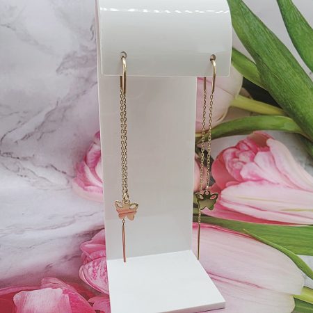 14k Gold Earrings/ Cercei Aur 14k CL271