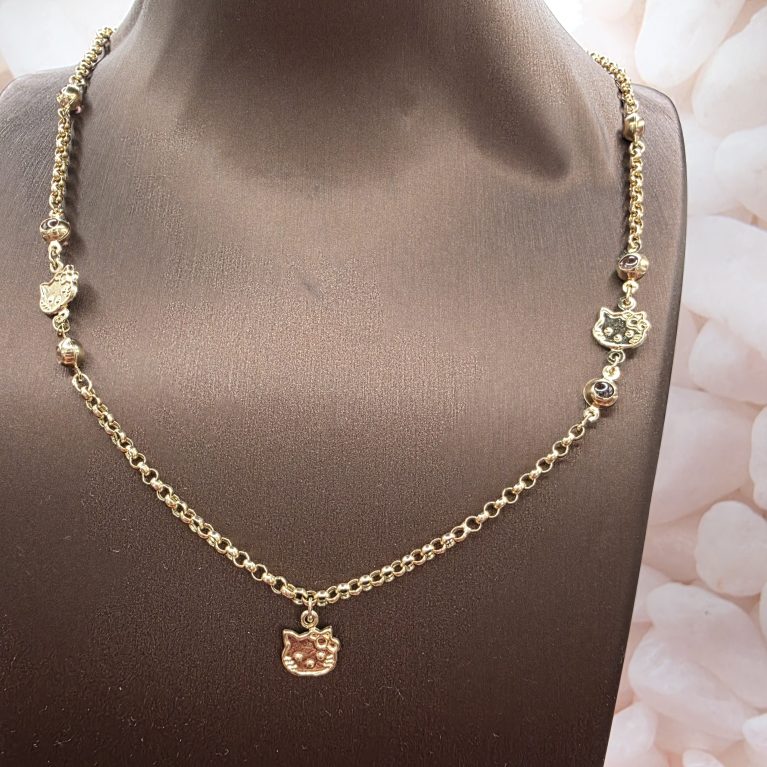 14K Gold Kid’s Necklace/ Lantisor aur 14K pentru copii C45