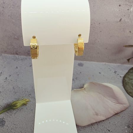 14k Gold Earrings/ Cercei Aur 14k HE405