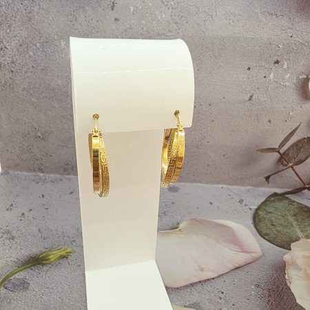 14k Gold Earrings/ Cercei Aur 14k HE407