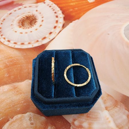 14k Gold Earrings/ Cercei Aur 14k HE408