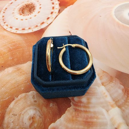 14k Gold Earrings/ Cercei Aur 14k HE411