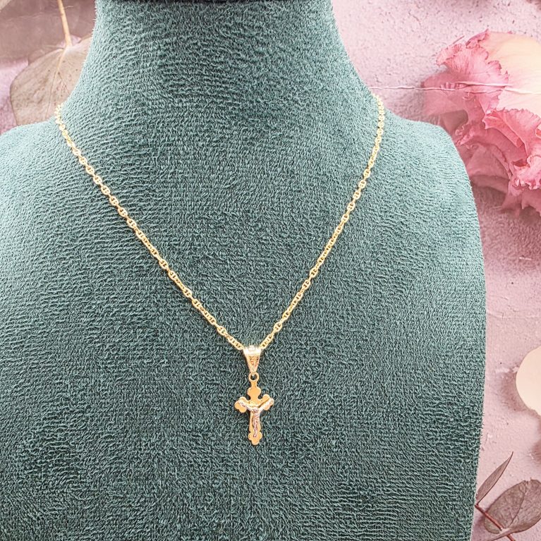 14K Gold Kid’s Necklace/ Lantisor aur 14K pentru copii C47